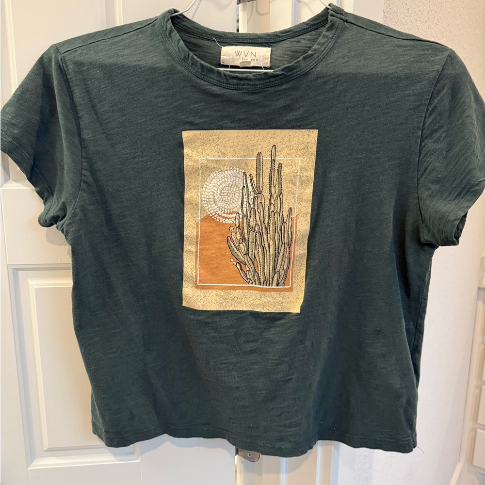 WVN Green Graphic T-Shirt